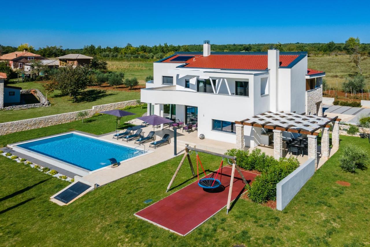 Villa Eleonora, Luxury Villa In Visnjan, Zuzici, Near Porec Екстериор снимка