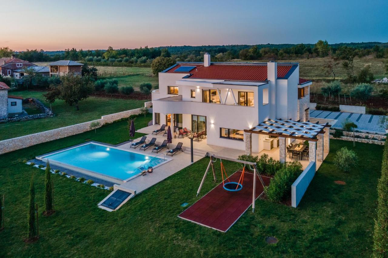 Villa Eleonora, Luxury Villa In Visnjan, Zuzici, Near Porec Екстериор снимка