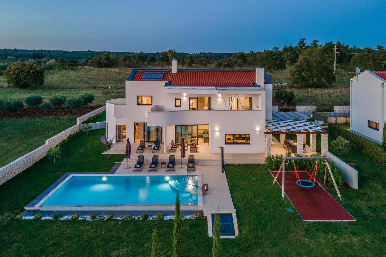Villa Eleonora, Luxury Villa In Visnjan, Zuzici, Near Porec Екстериор снимка