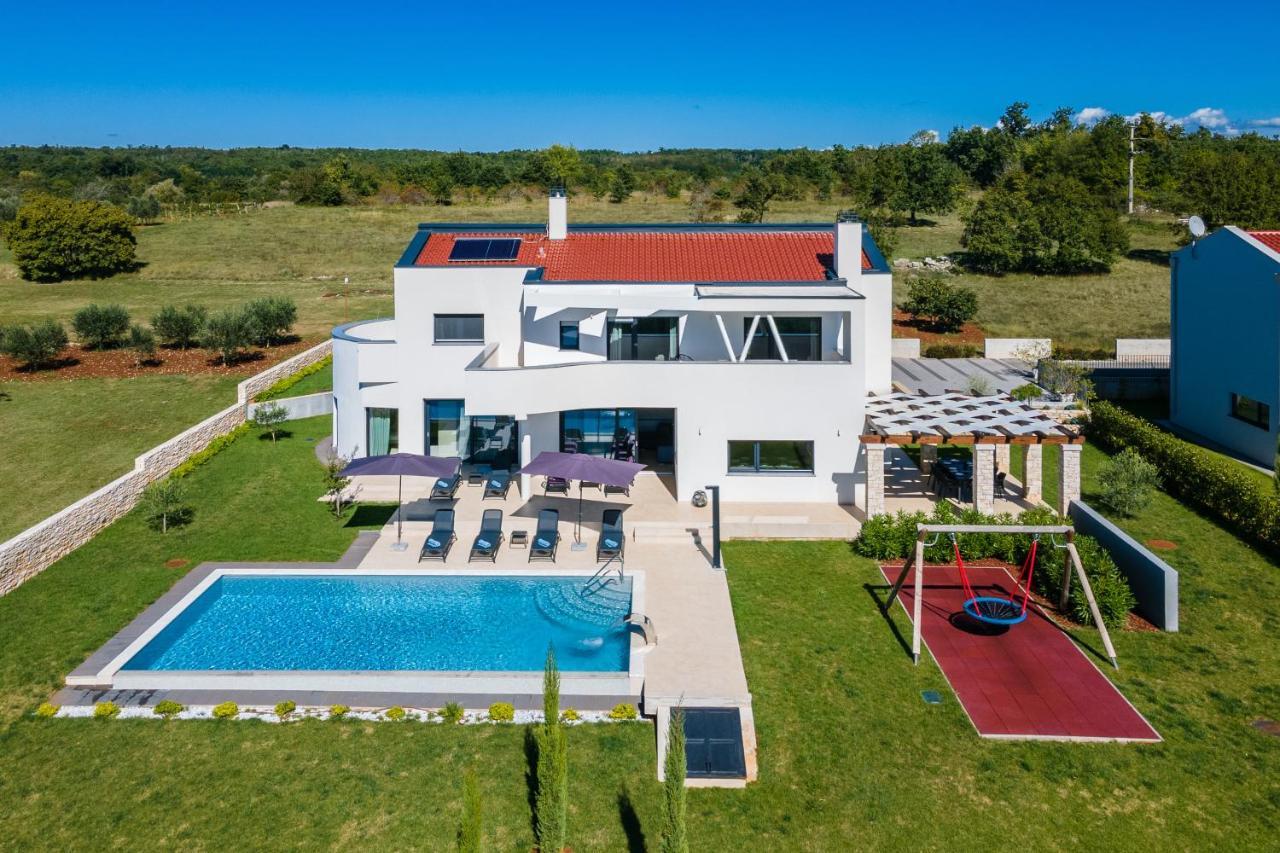 Villa Eleonora, Luxury Villa In Visnjan, Zuzici, Near Porec Екстериор снимка